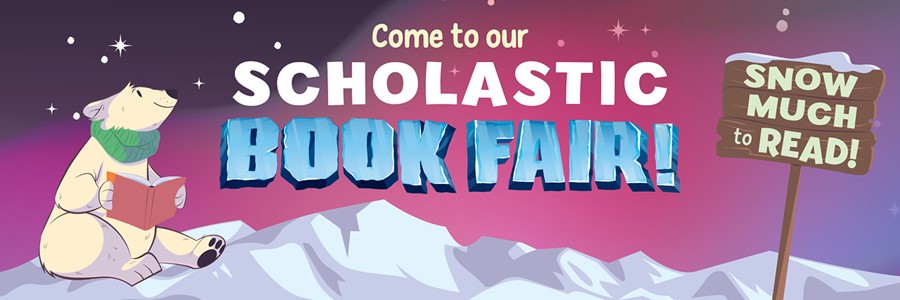 Come to the Book Fair - Snow much to read